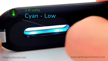 TOQI 510 Wireless Vaporizer Low Setting